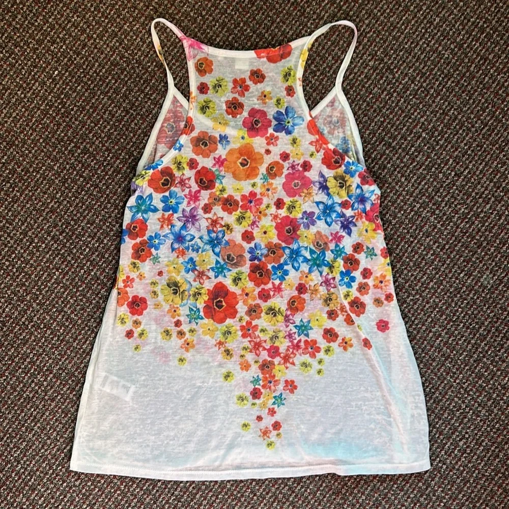 Small Forever 21 Floral Tank - Picture 2 of 3